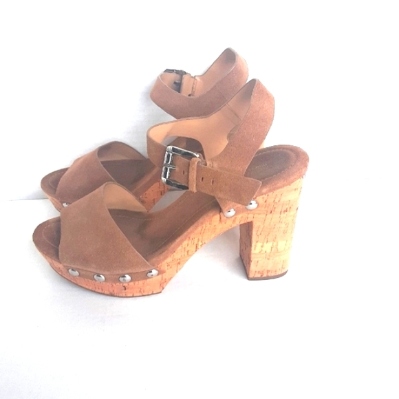 NWOT MICHAEL KORS Hayden Desert Platform Sandals - Picture 1 of 11